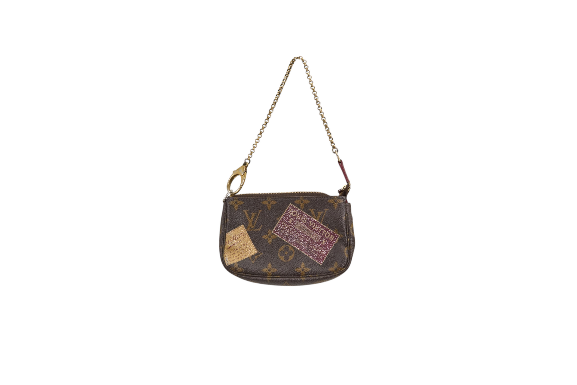 Louis Vuitton Mini Pochette Accessories Monogram Stamps