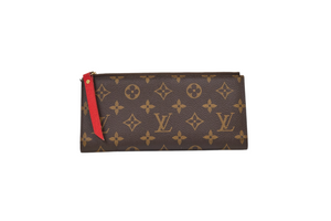 Louis Vuitton Adele Wallet Monogram Coquelicot