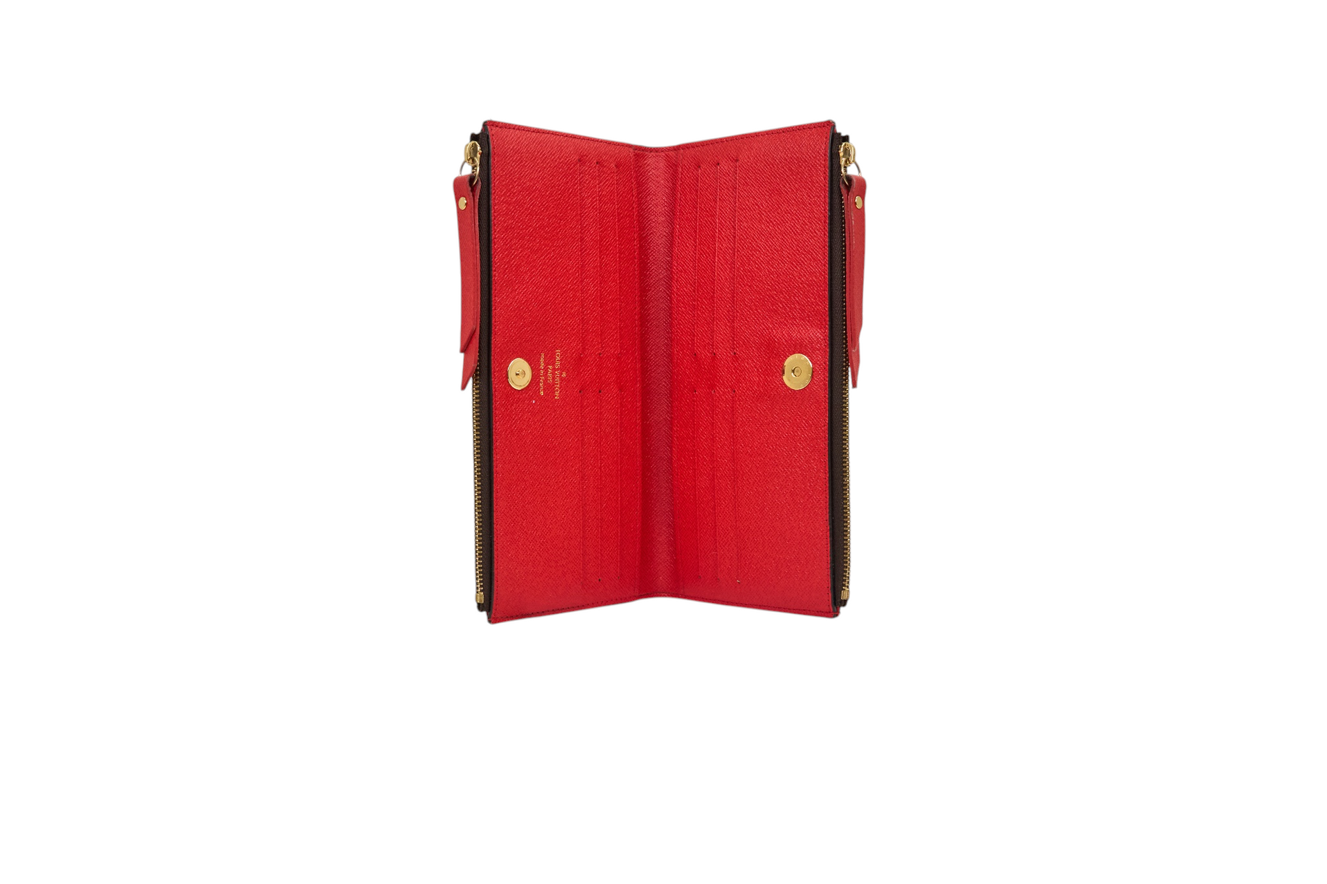 Louis Vuitton Adele Wallet Monogram Coquelicot
