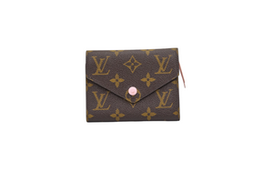 Louis Vuitton Victorine Wallet Monogram Rose Ballerine