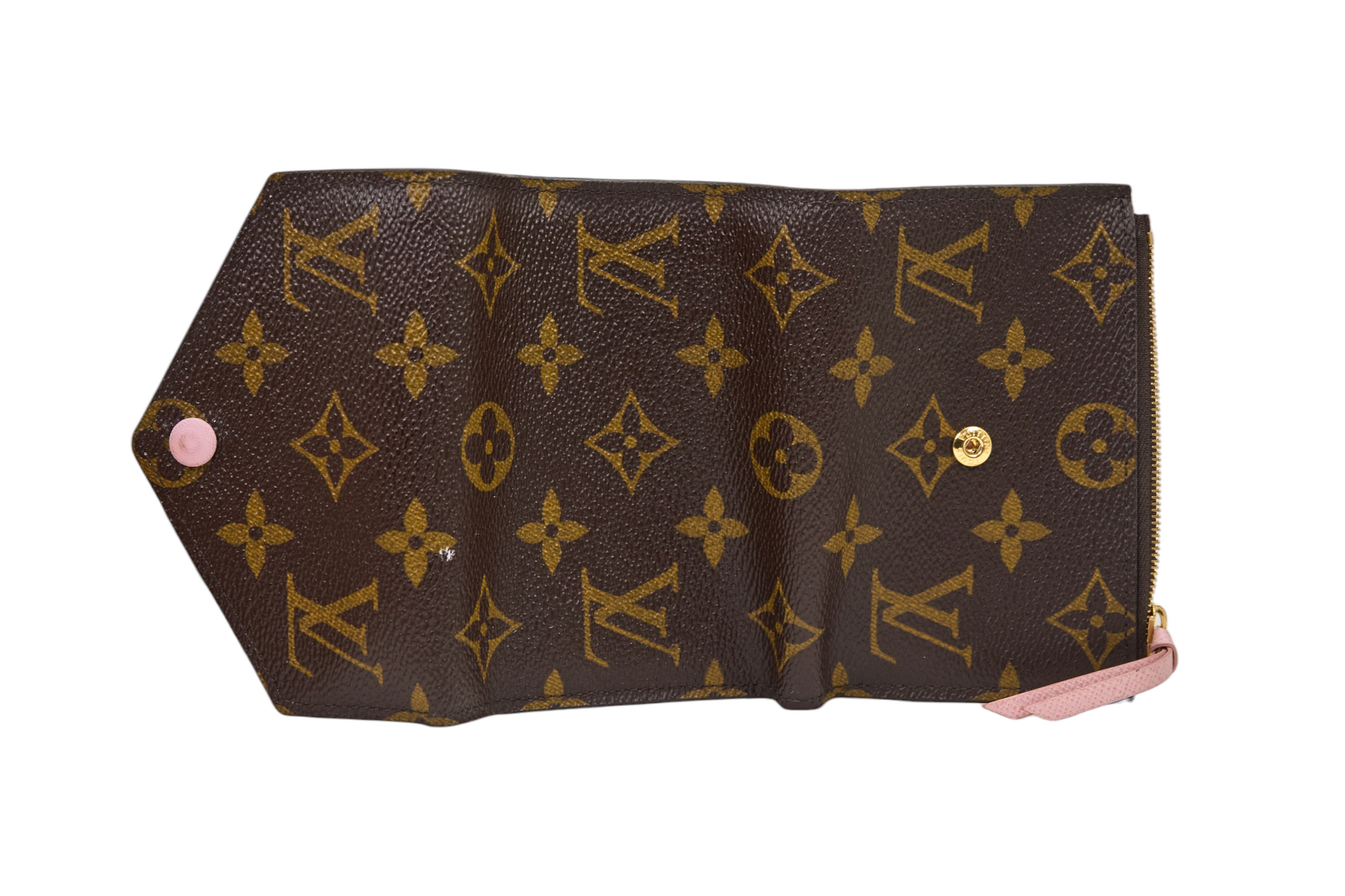 Louis Vuitton Victorine Wallet Monogram Rose Ballerine