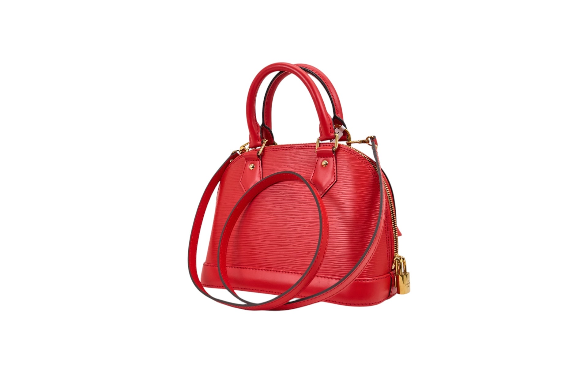Louis Vuitton Alma BB Epi Blooming Flowers Red
