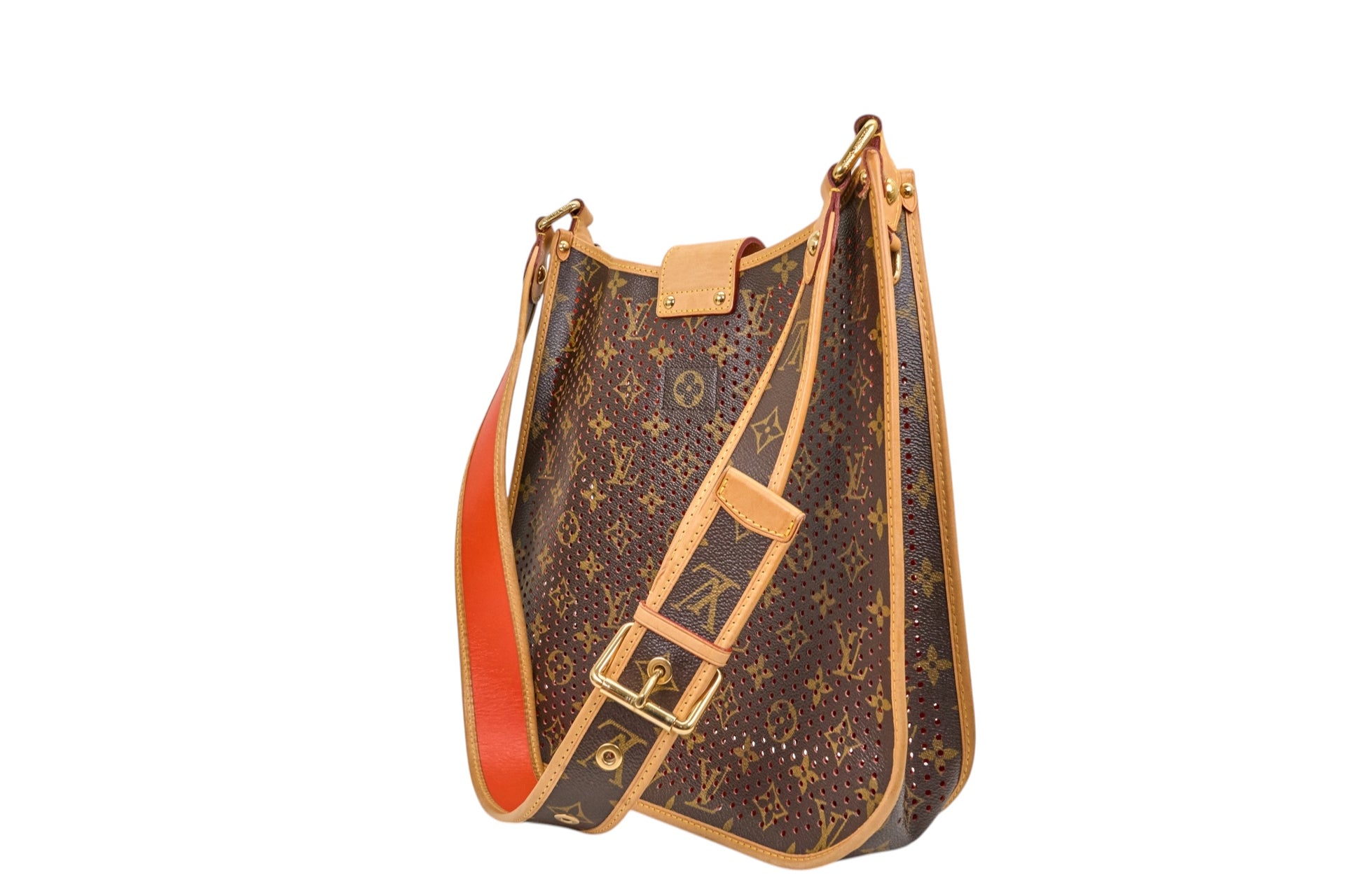 Louis Vuitton Musette Monogram Perforations Orange