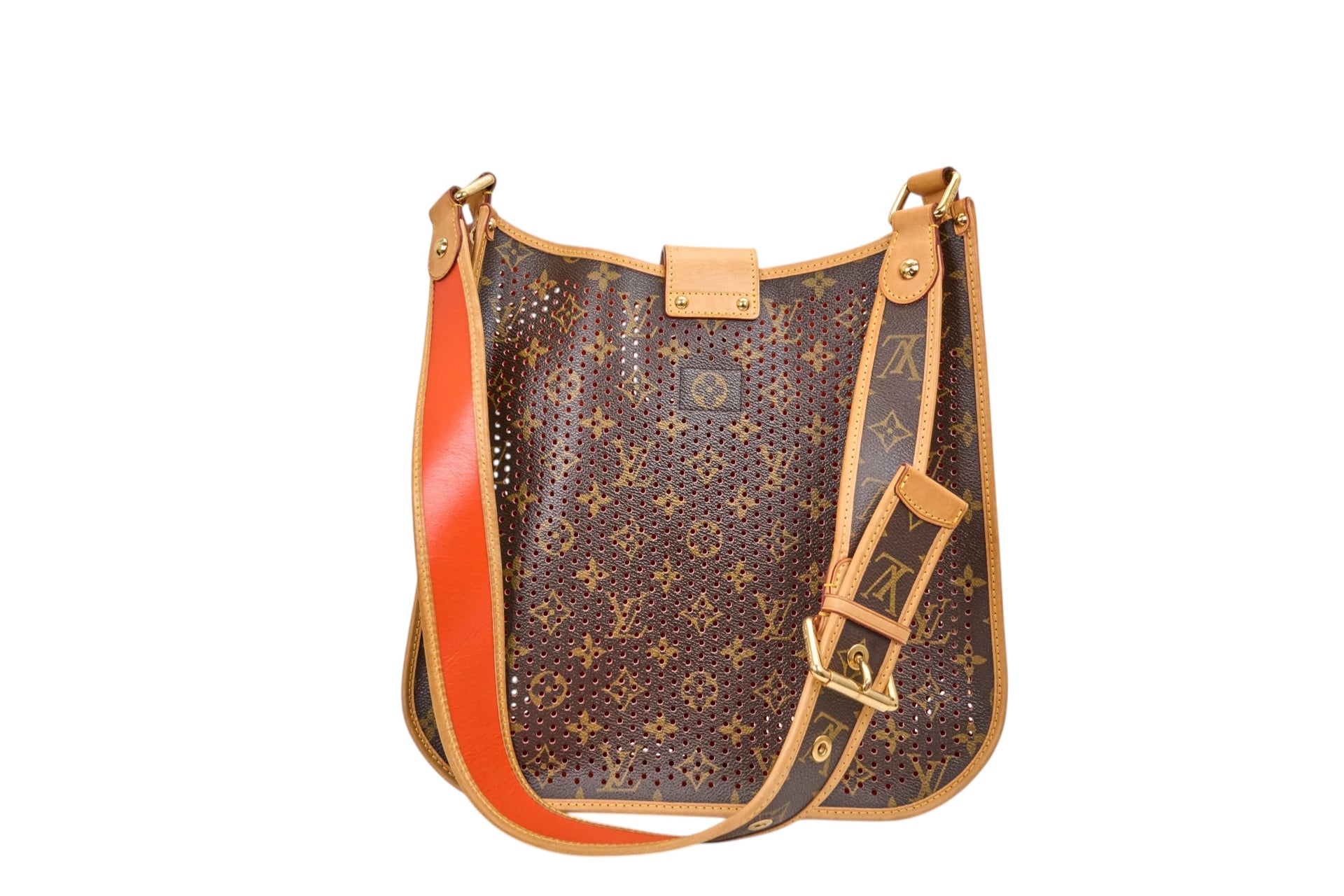 Louis Vuitton Musette Monogram Perforations Orange