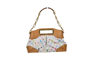 Louis Vuitton Judy MM Monogram Multicolore Blanc