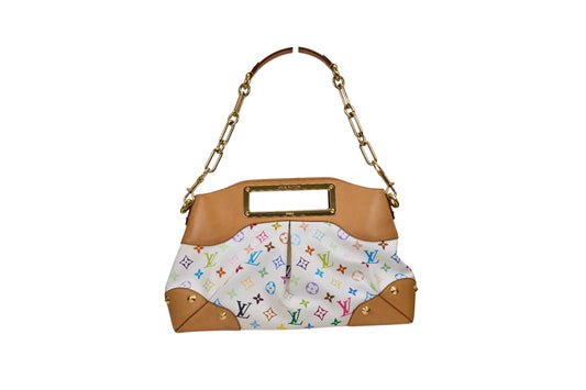 Louis Vuitton Judy MM Monogram Multicolore Blanc