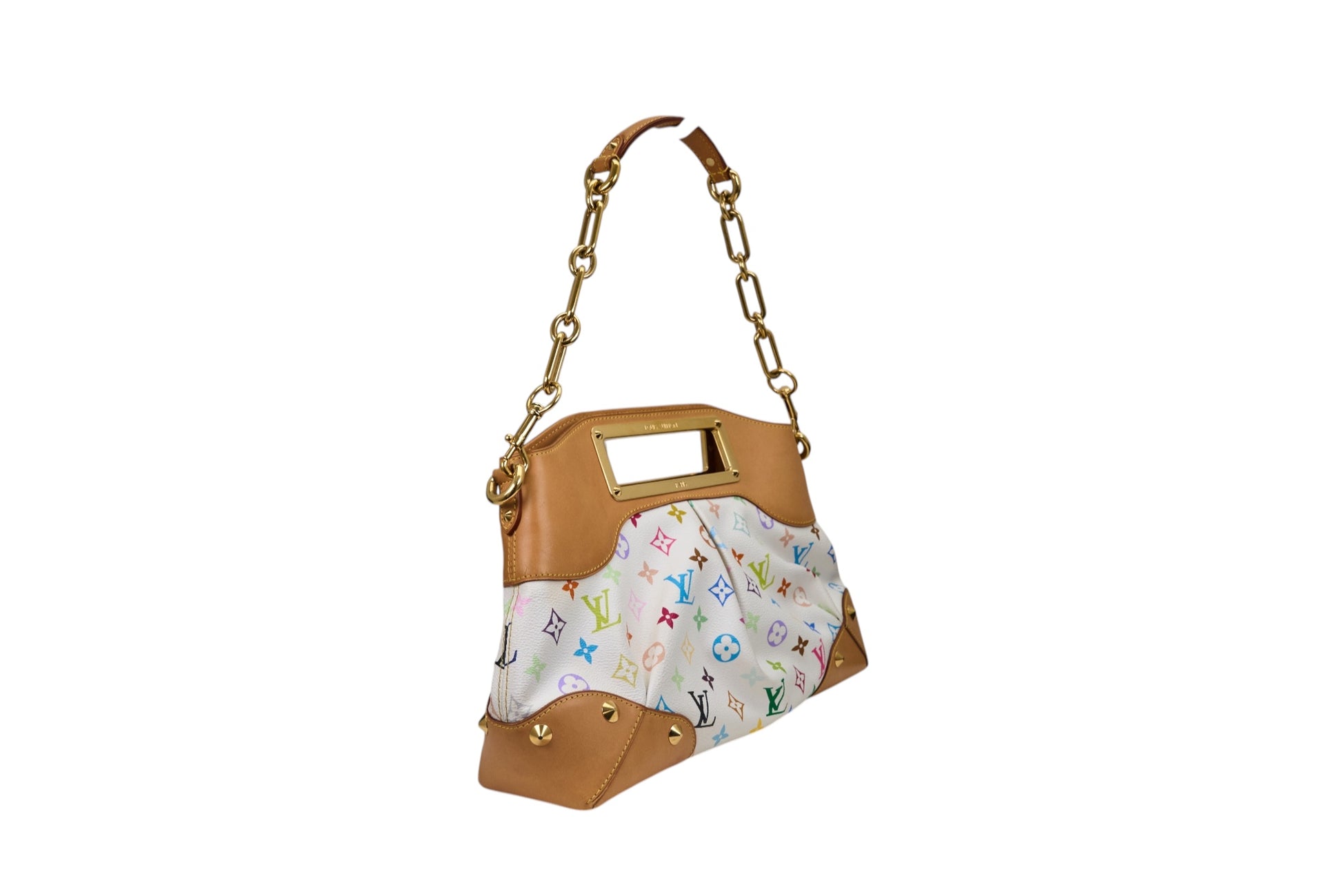 Louis Vuitton Judy MM Monogram Multicolore Blanc