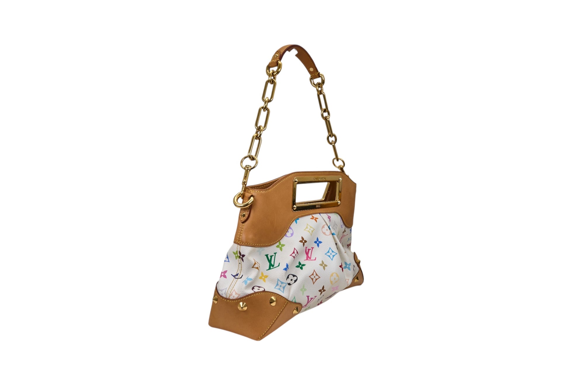 Louis Vuitton Judy MM Monogram Multicolore Blanc