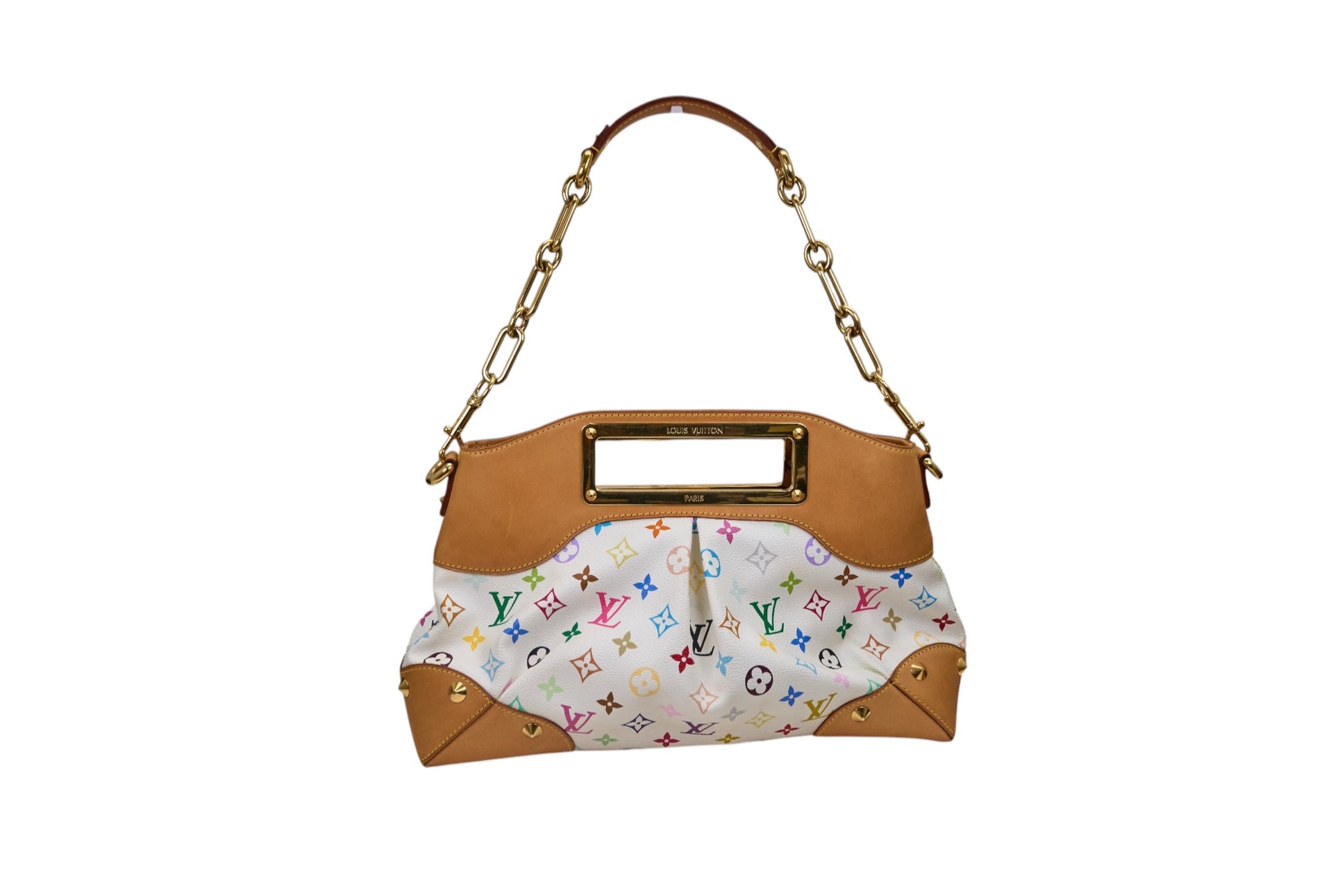 Louis Vuitton Judy MM Monogram Multicolore Blanc