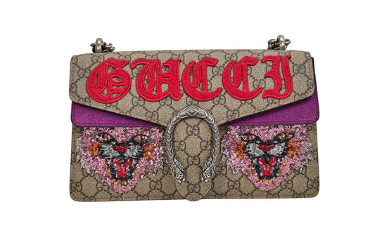 Gucci Small Dionysus Supreme Angry Cat