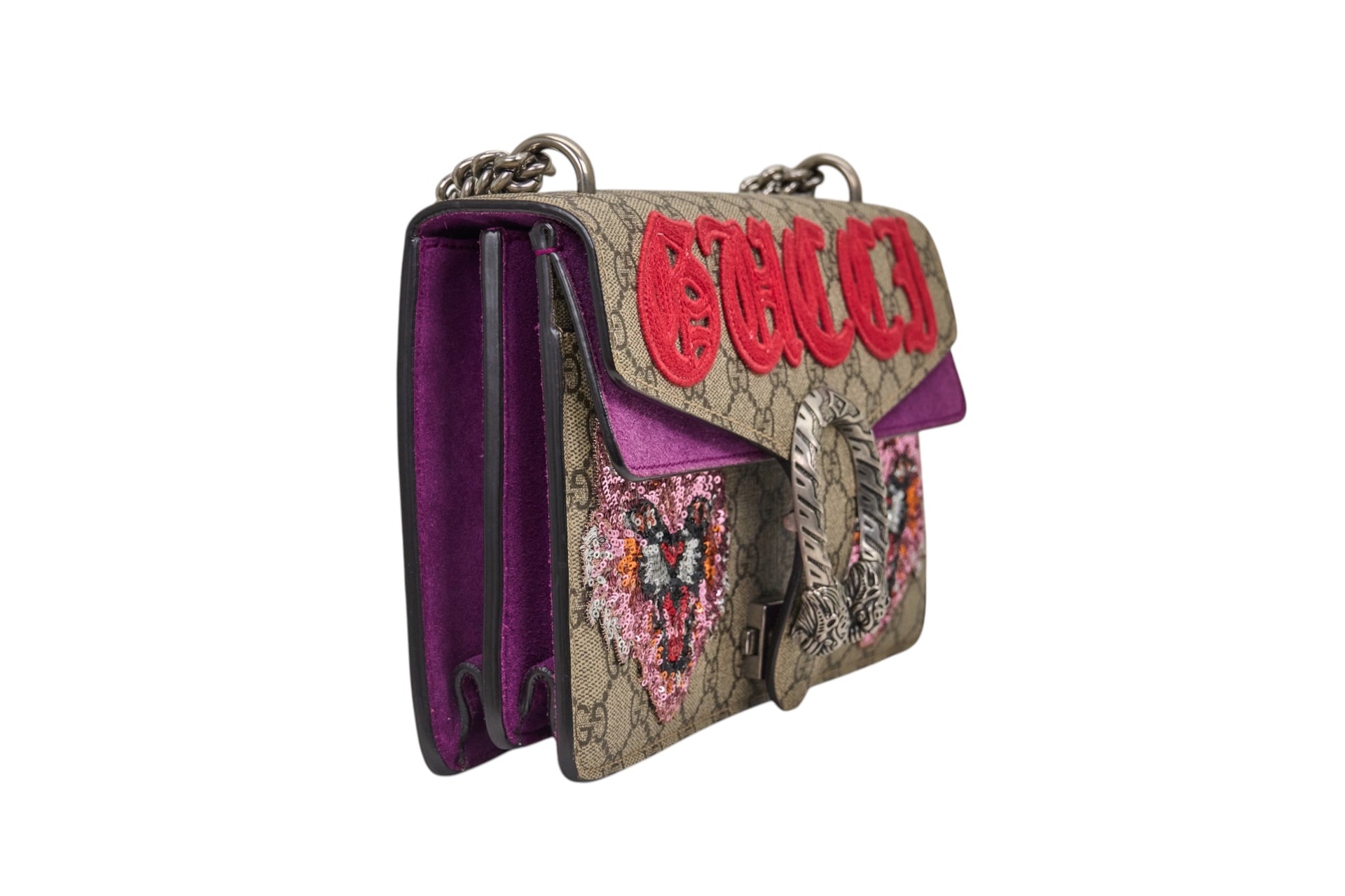Gucci Small Dionysus Supreme Angry Cat