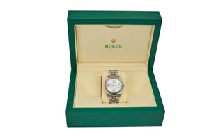 36mm Rolex Datejust Sainless Floral Dial (1988)