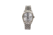 36mm Rolex Datejust Sainless Floral Dial (1988)