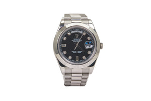 41mm Rolex Day Date II Platinum President (2010)