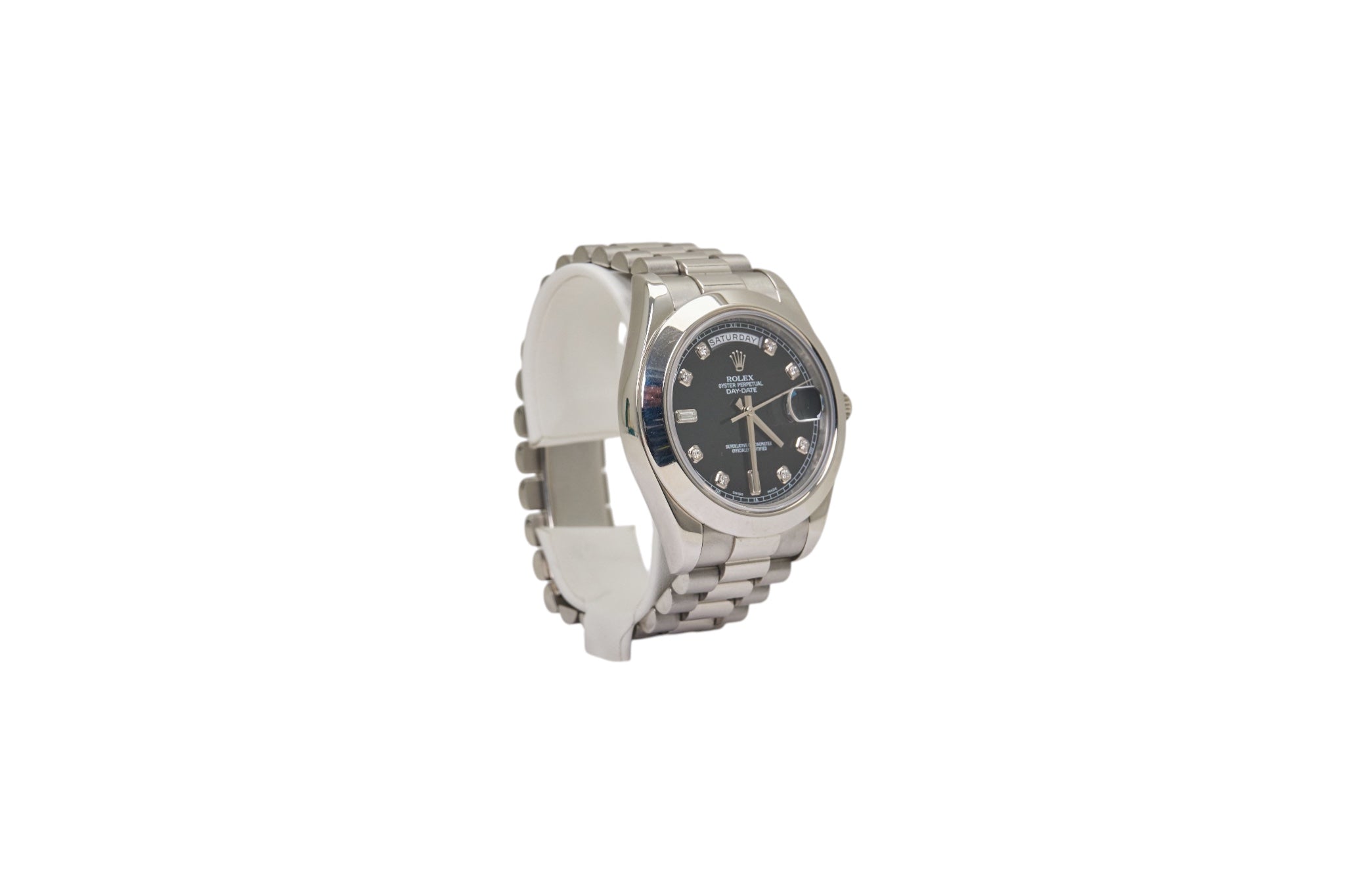 41mm Rolex Day Date II Platinum President (2010)