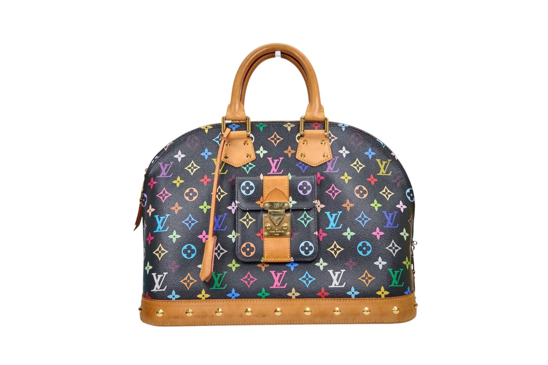Louis Vuitton Alma GM Monogram Multicolor Black