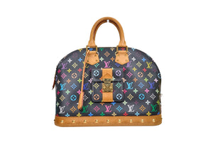 Louis Vuitton Alma GM Monogram Multicolor Black