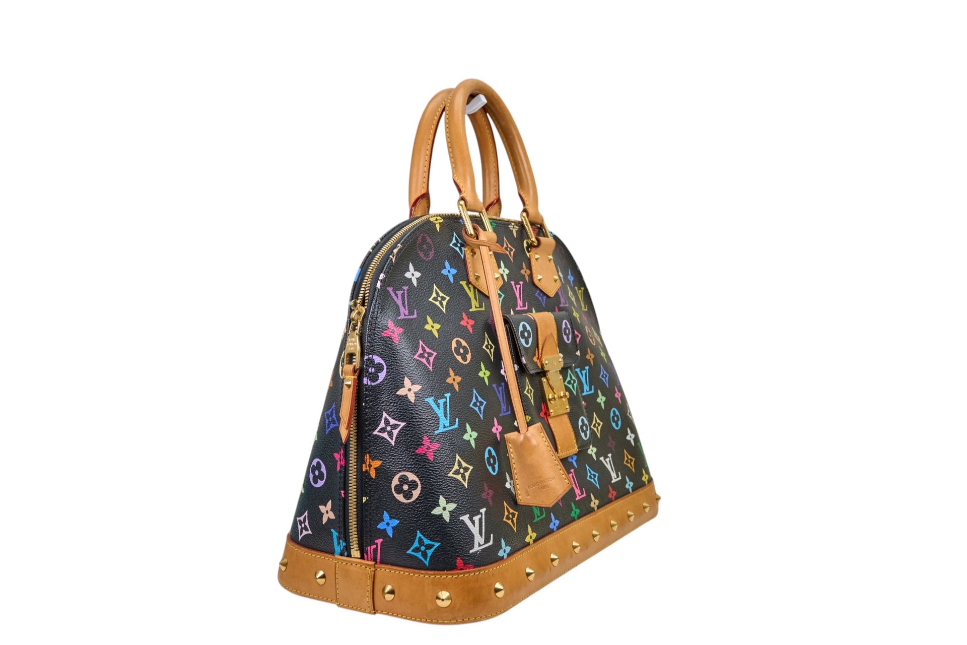 Louis Vuitton Alma GM Monogram Multicolor Black