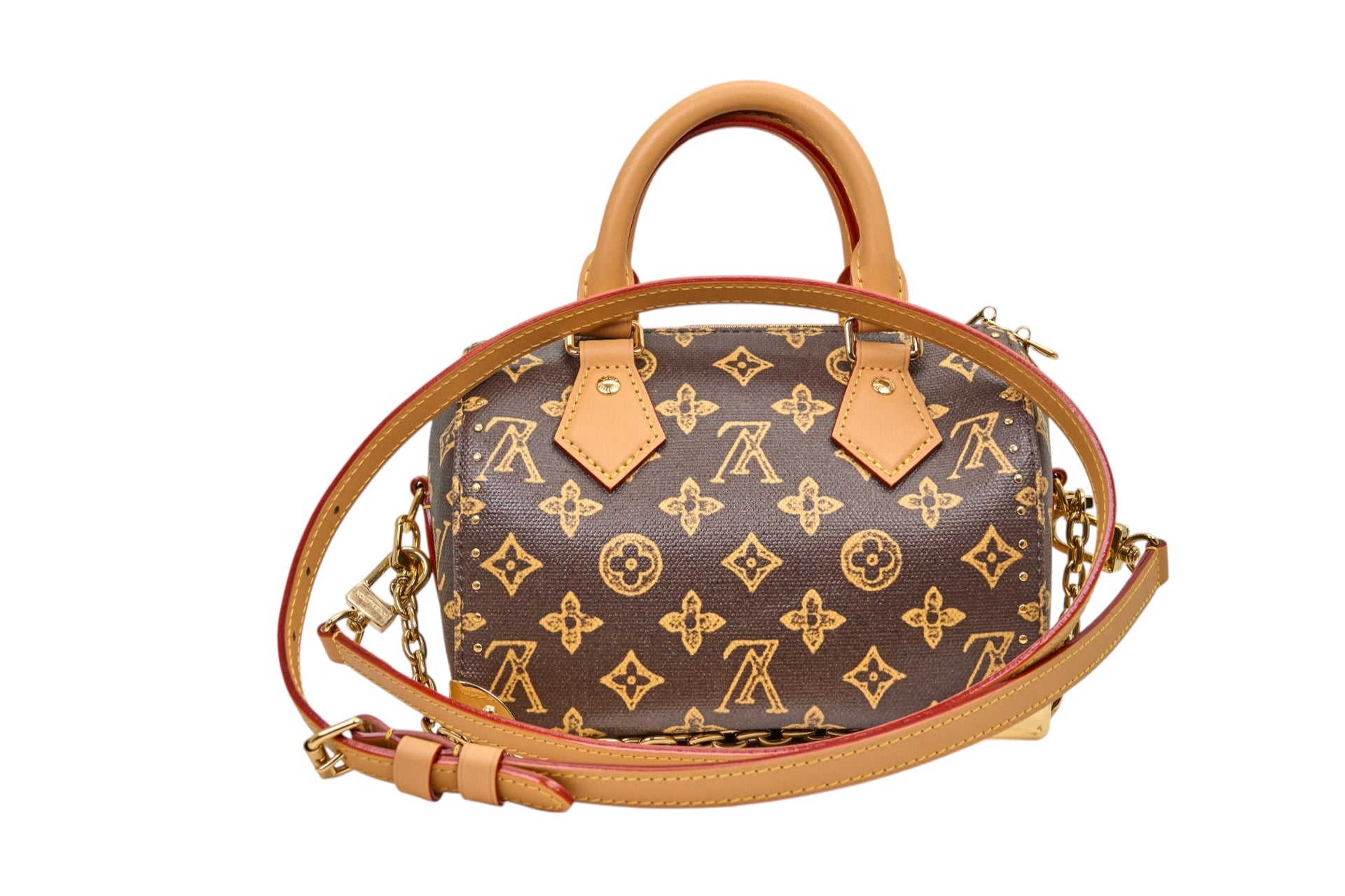 Louis Vuitton Speedy Trunk 20 Monogram Origine Ebene