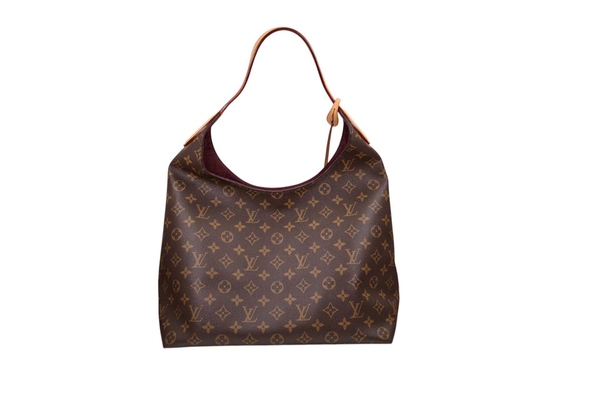 Louis Vuitton Flower Hobo Monogram Beige