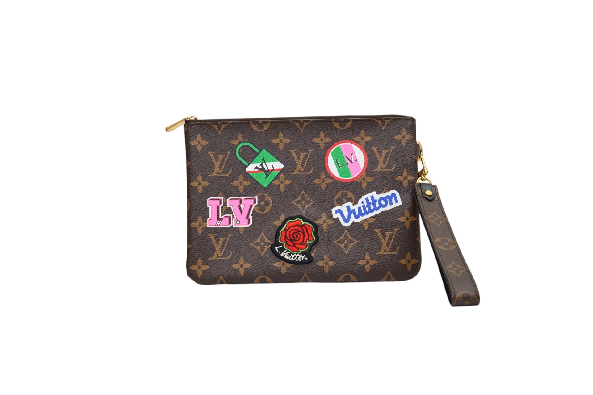 Louis Vuitton City Pouch Monogram Patches
