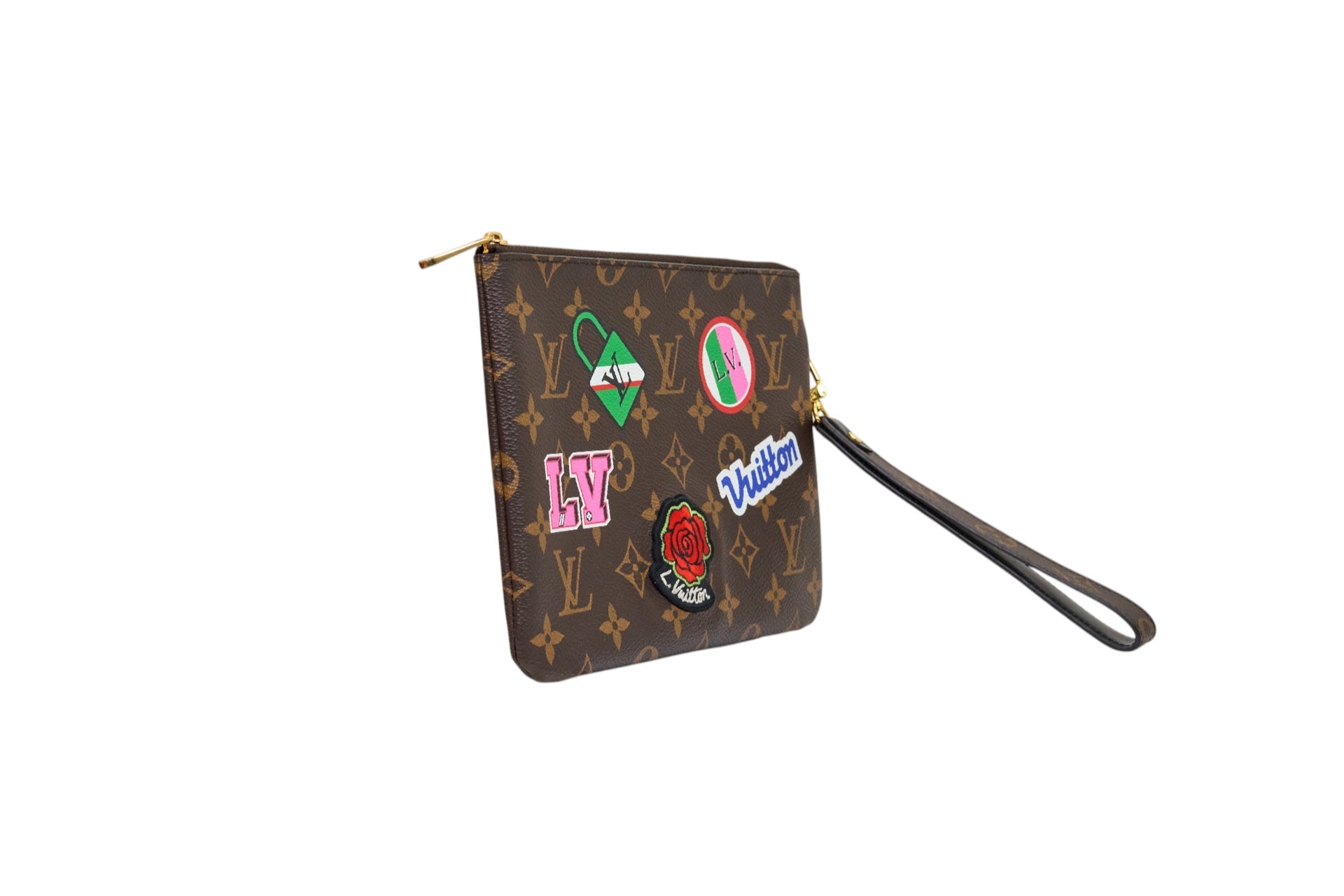 Louis Vuitton City Pouch Monogram Patches