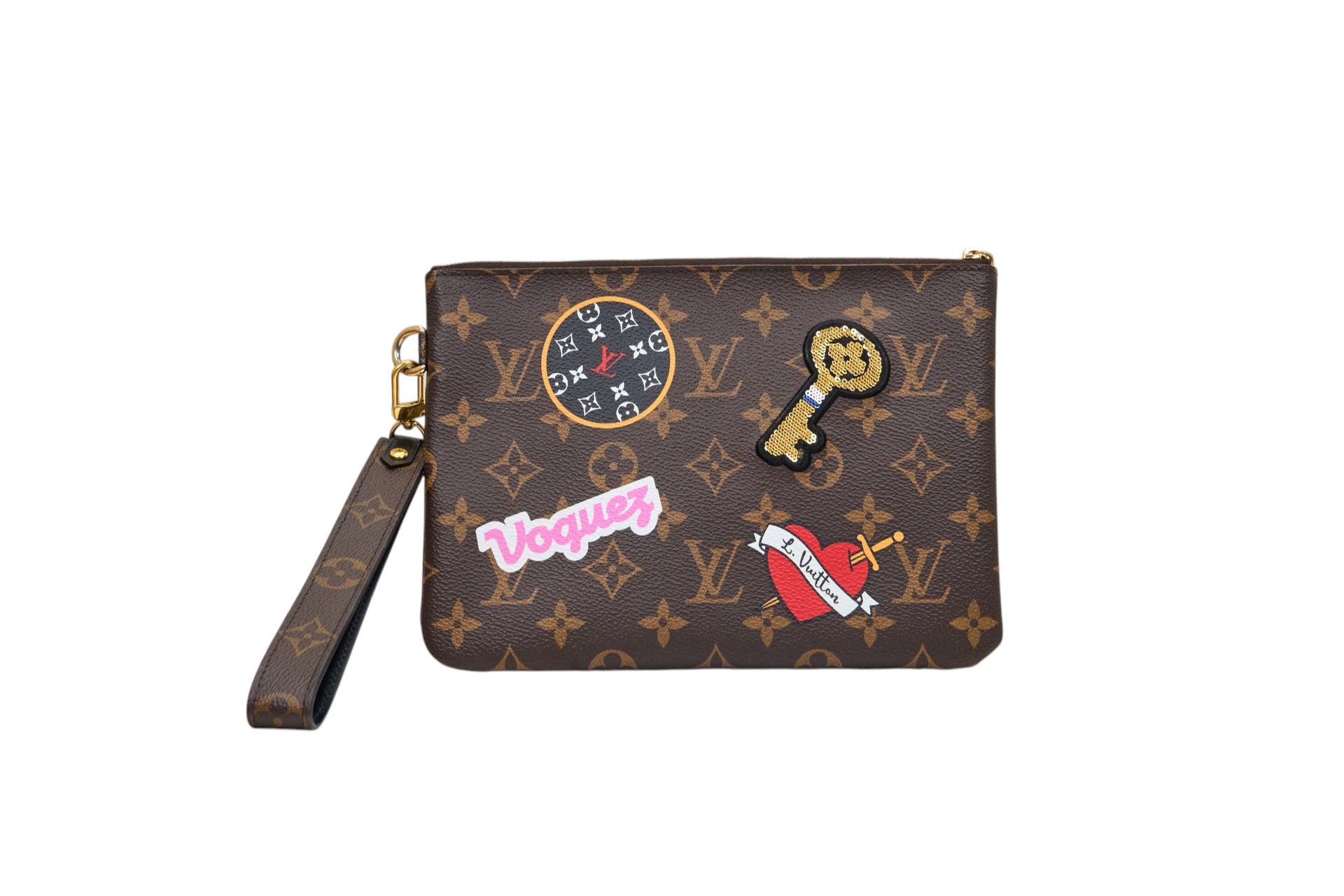 Louis Vuitton City Pouch Monogram Patches