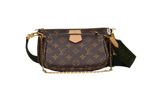Louis Vuitton Multi Pochette Accessoires Monogram Khaki