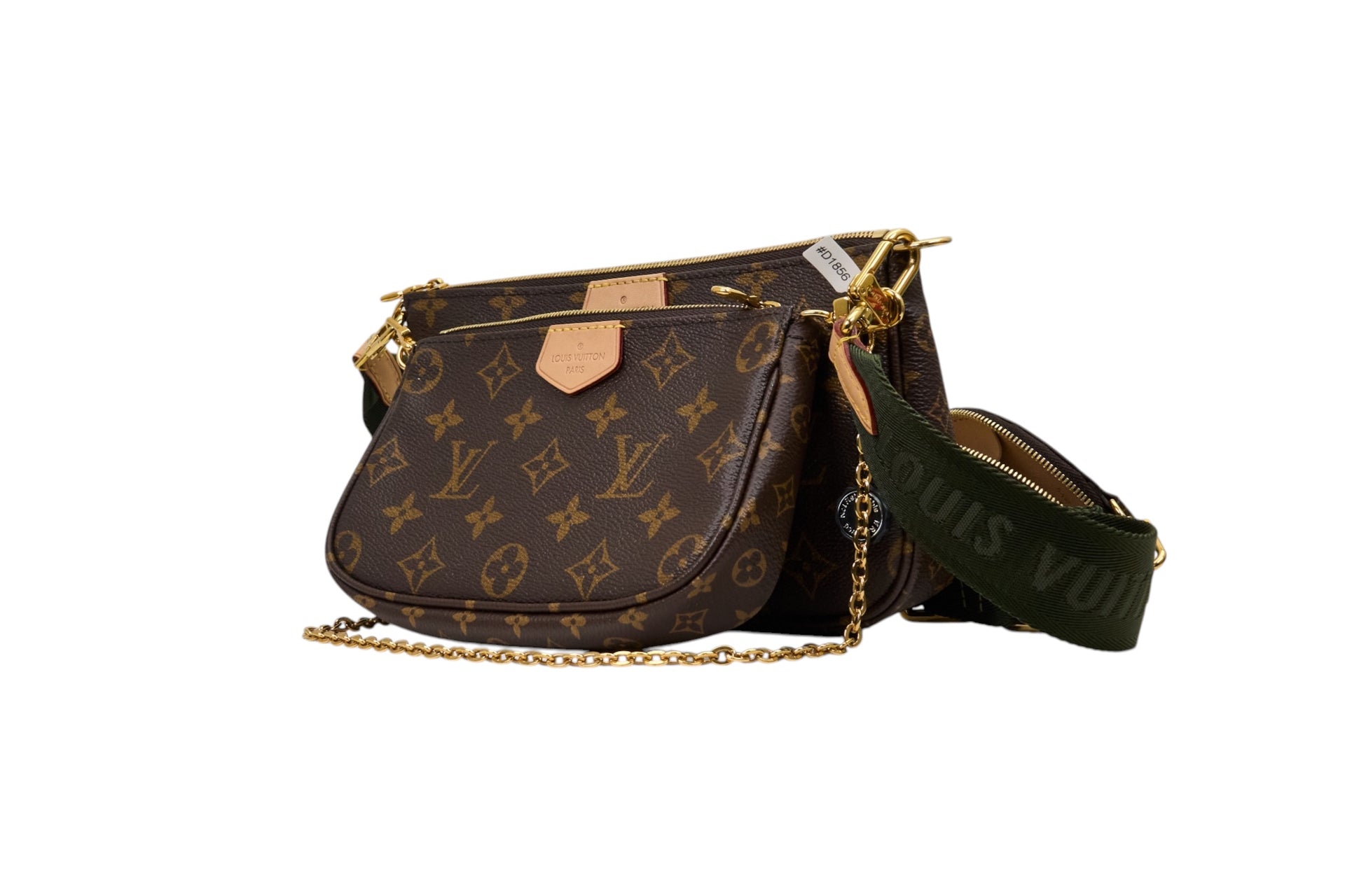 Louis Vuitton Multi Pochette Accessoires Monogram Khaki