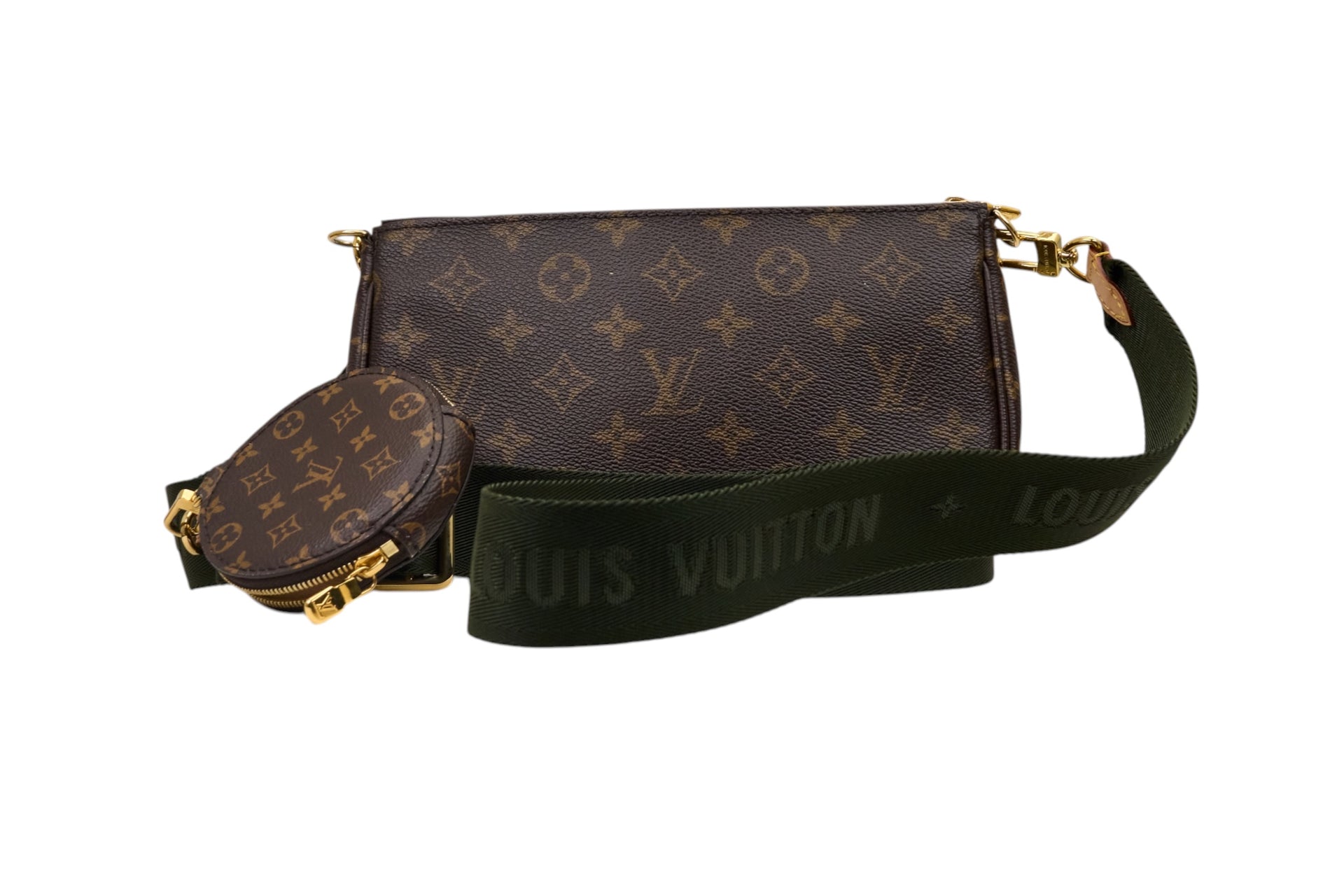 Louis Vuitton Multi Pochette Accessoires Monogram Khaki