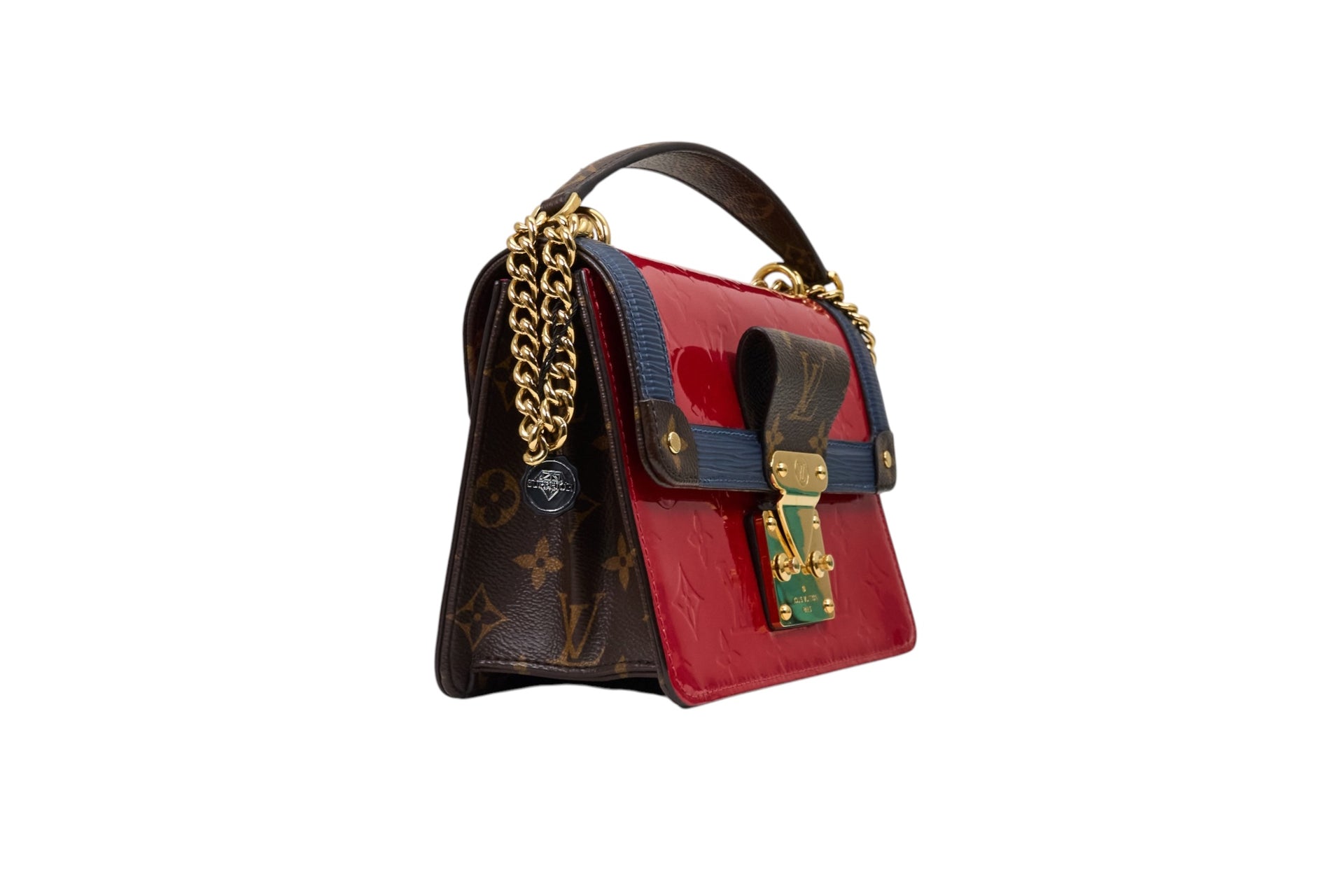 Louis Vuitton Wynwood Monogram Vernis Scarlet