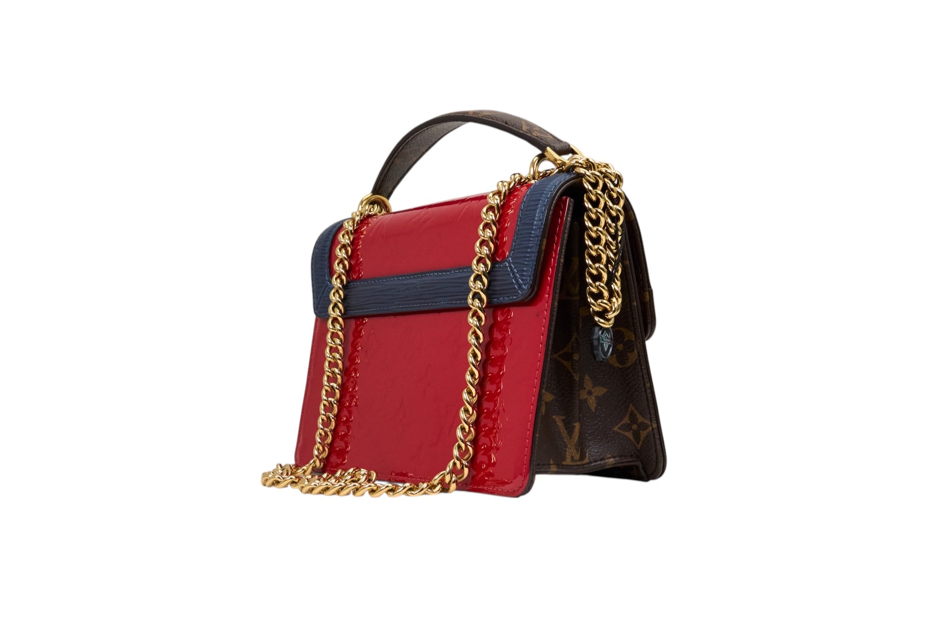 Louis Vuitton Wynwood Monogram Vernis Scarlet