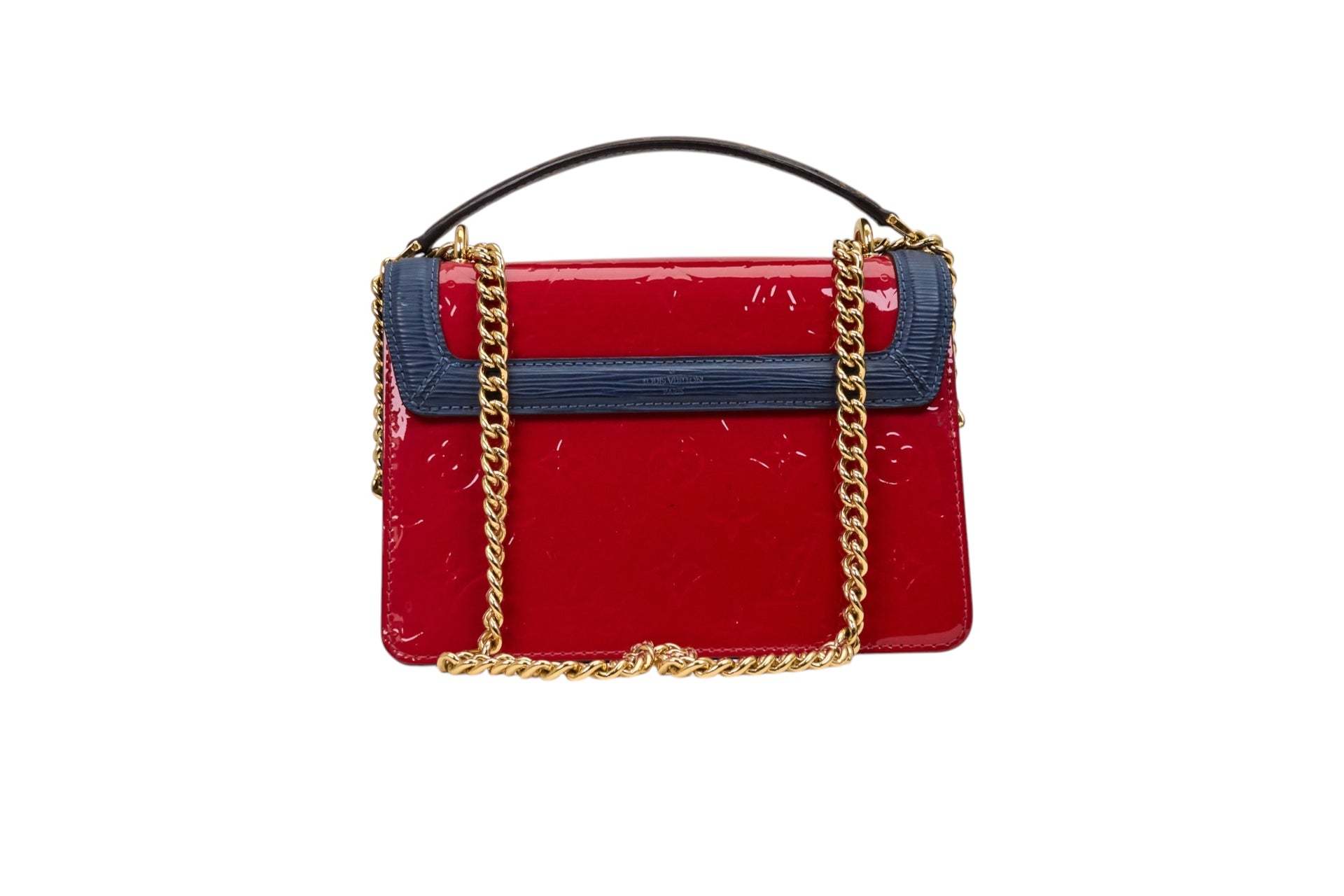 Louis Vuitton Wynwood Monogram Vernis Scarlet