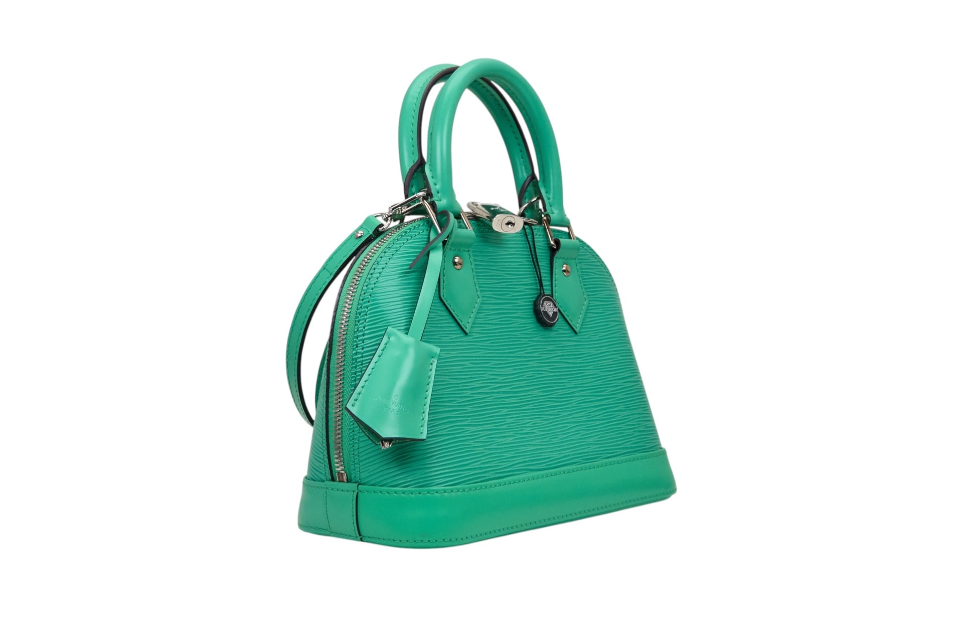 Louis Vuitton Alma BB Epi Turquoise