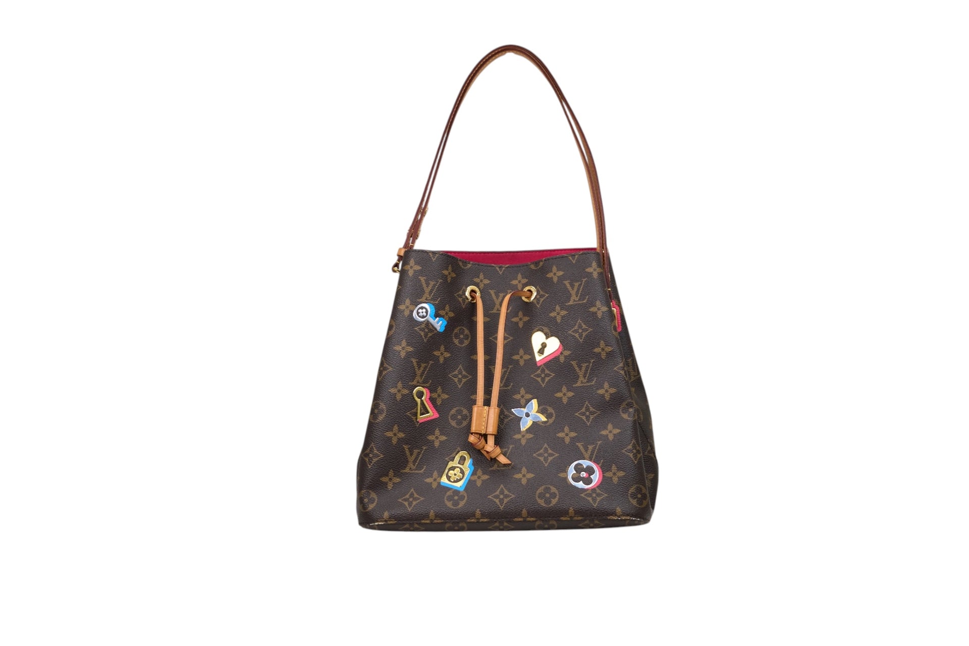 Louis Vuitton Neonoe Monogram Love Lock