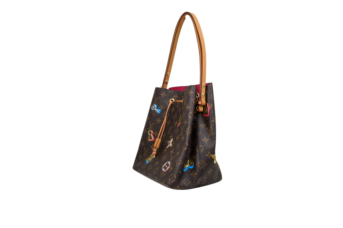 Louis Vuitton Neonoe Monogram Love Lock