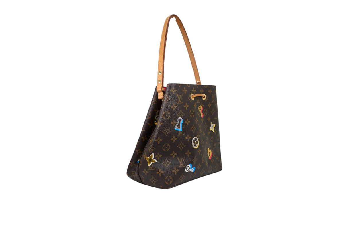 Louis Vuitton Neonoe Monogram Love Lock