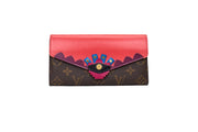 Louis Vuitton Sarah Wallet Monogram Totem Flamingo