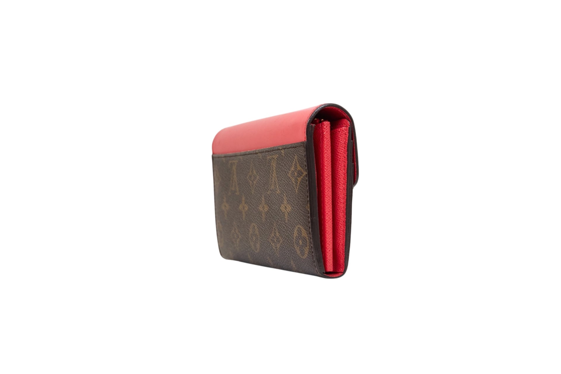 Louis Vuitton Sarah Wallet Monogram Totem Flamingo