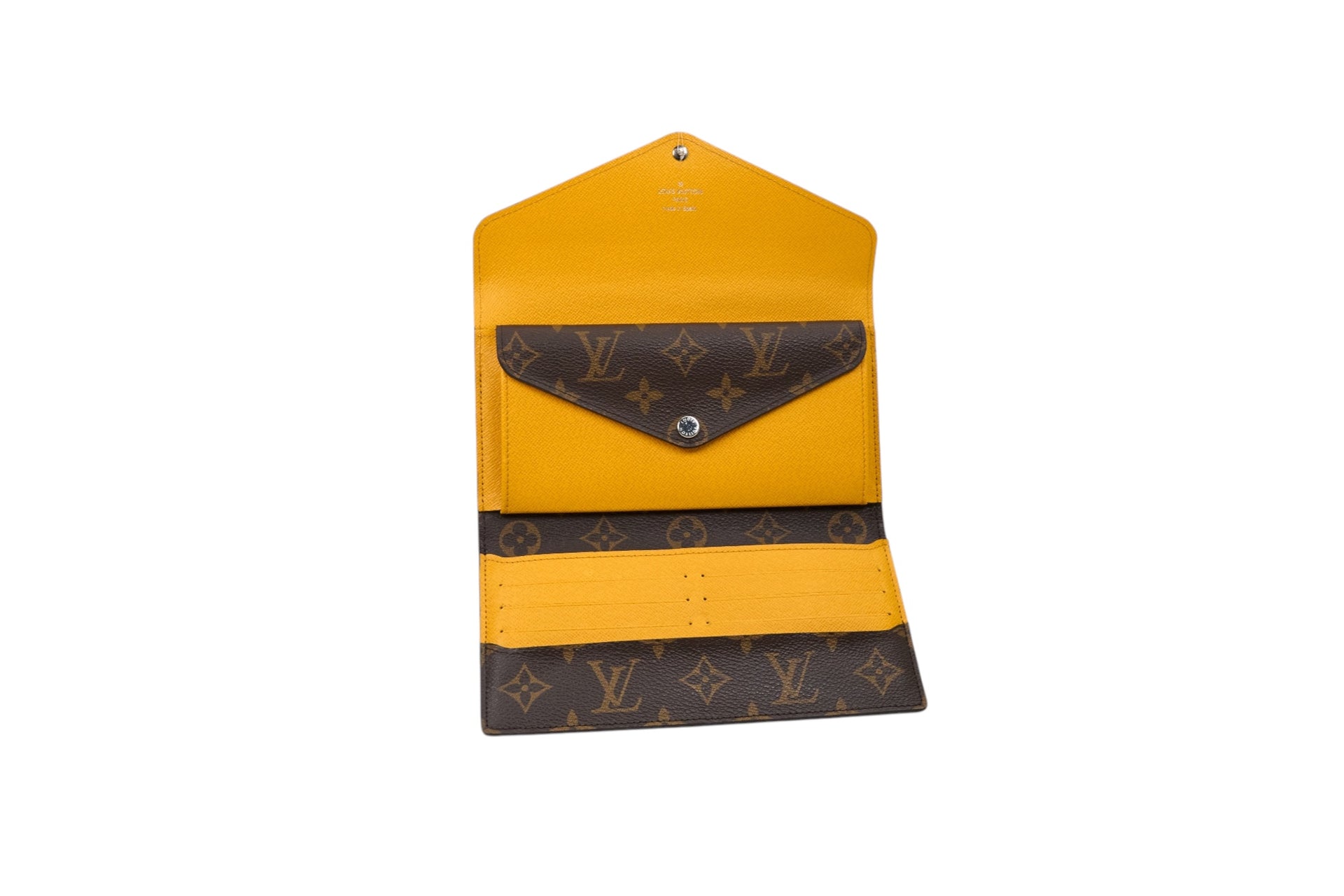 Louis Vuitton Marie Lou Long Wallet Monogram/Epi Citron