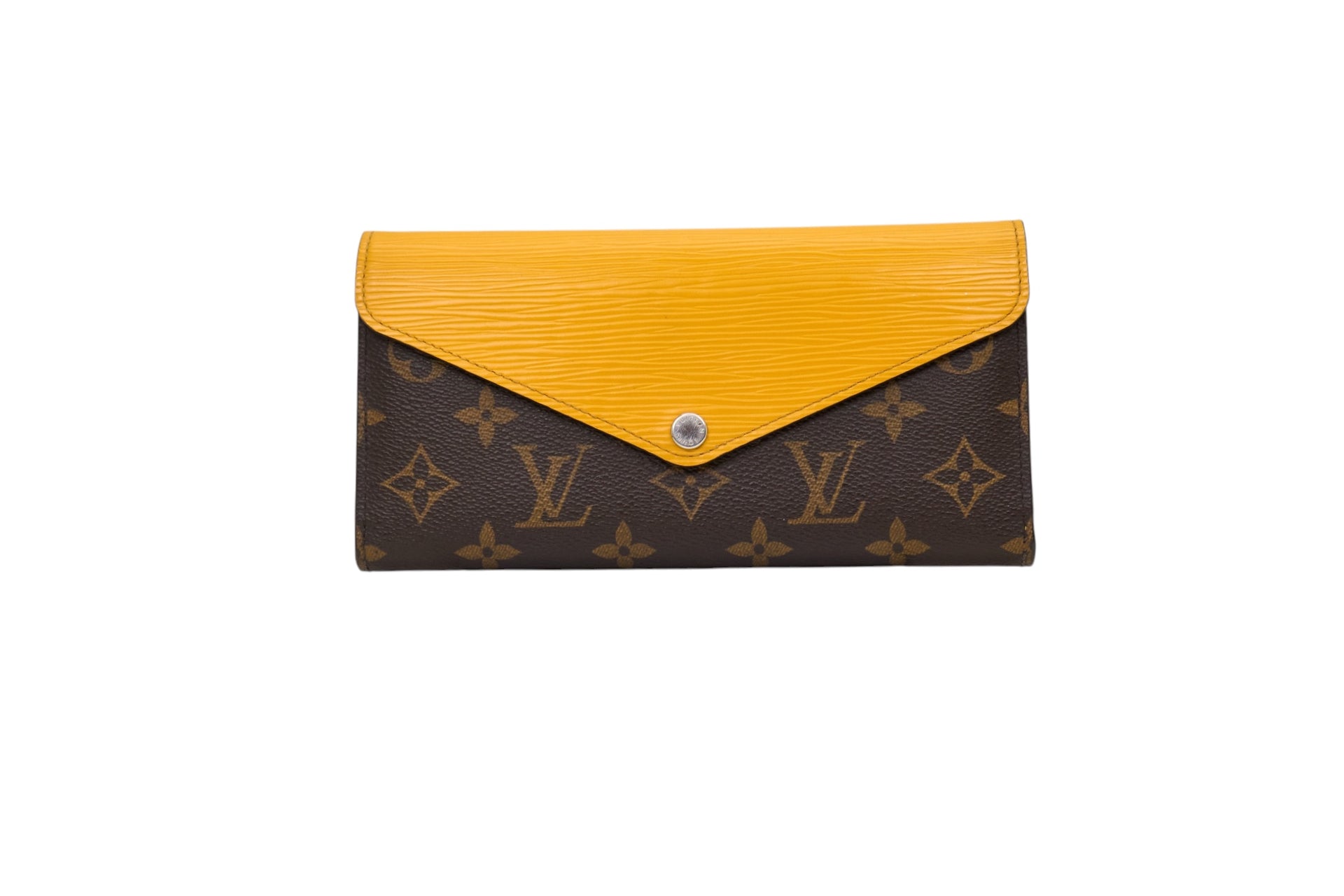 Louis Vuitton Marie Lou Long Wallet Monogram/Epi Citron