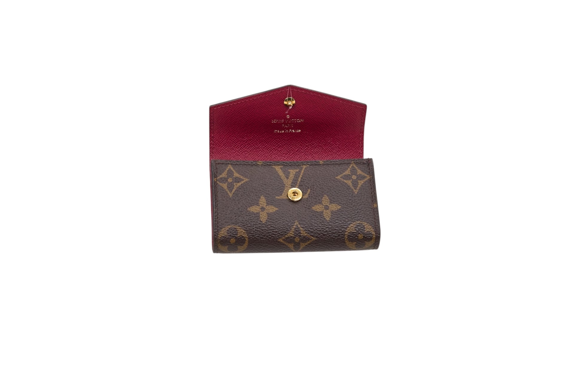 Louis Vuitton Sarah Multicartes Monogram Fuchsia