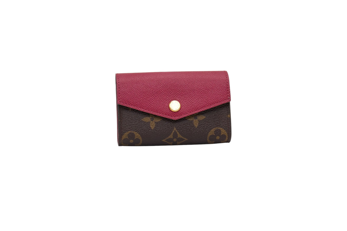 Louis Vuitton Sarah Multicartes Monogram Fuchsia