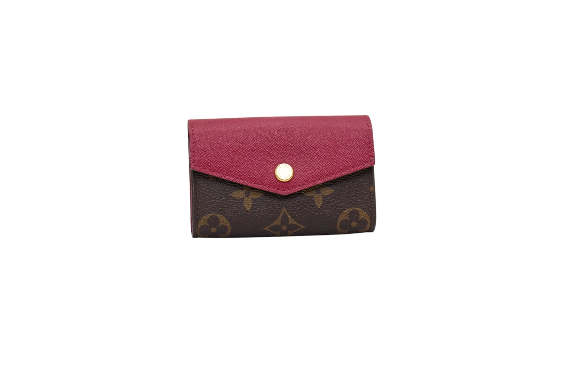 Louis Vuitton Sarah Multicartes Monogram Fuchsia