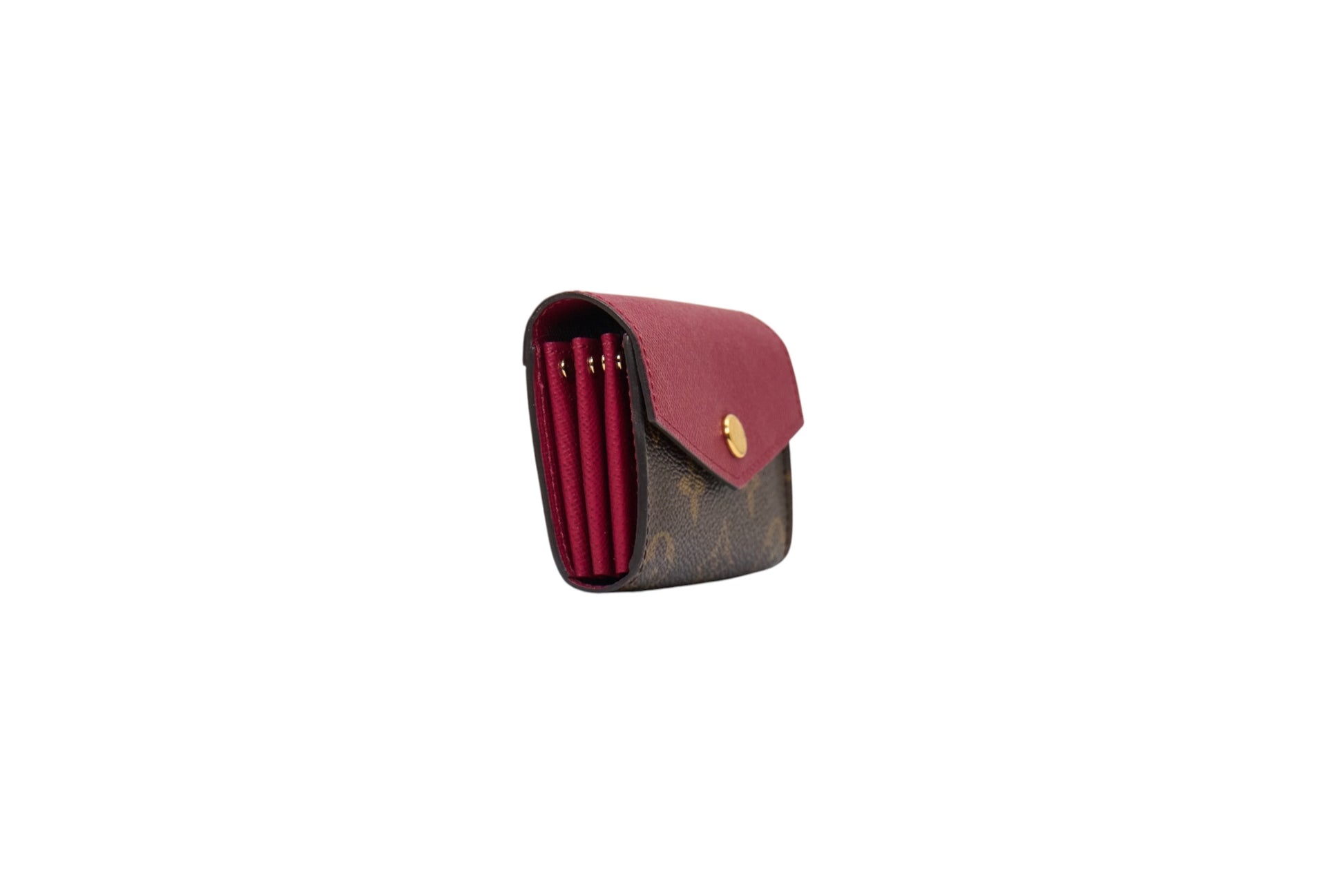 Louis Vuitton Sarah Multicartes Monogram Fuchsia