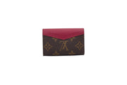 Louis Vuitton Sarah Multicartes Monogram Fuchsia
