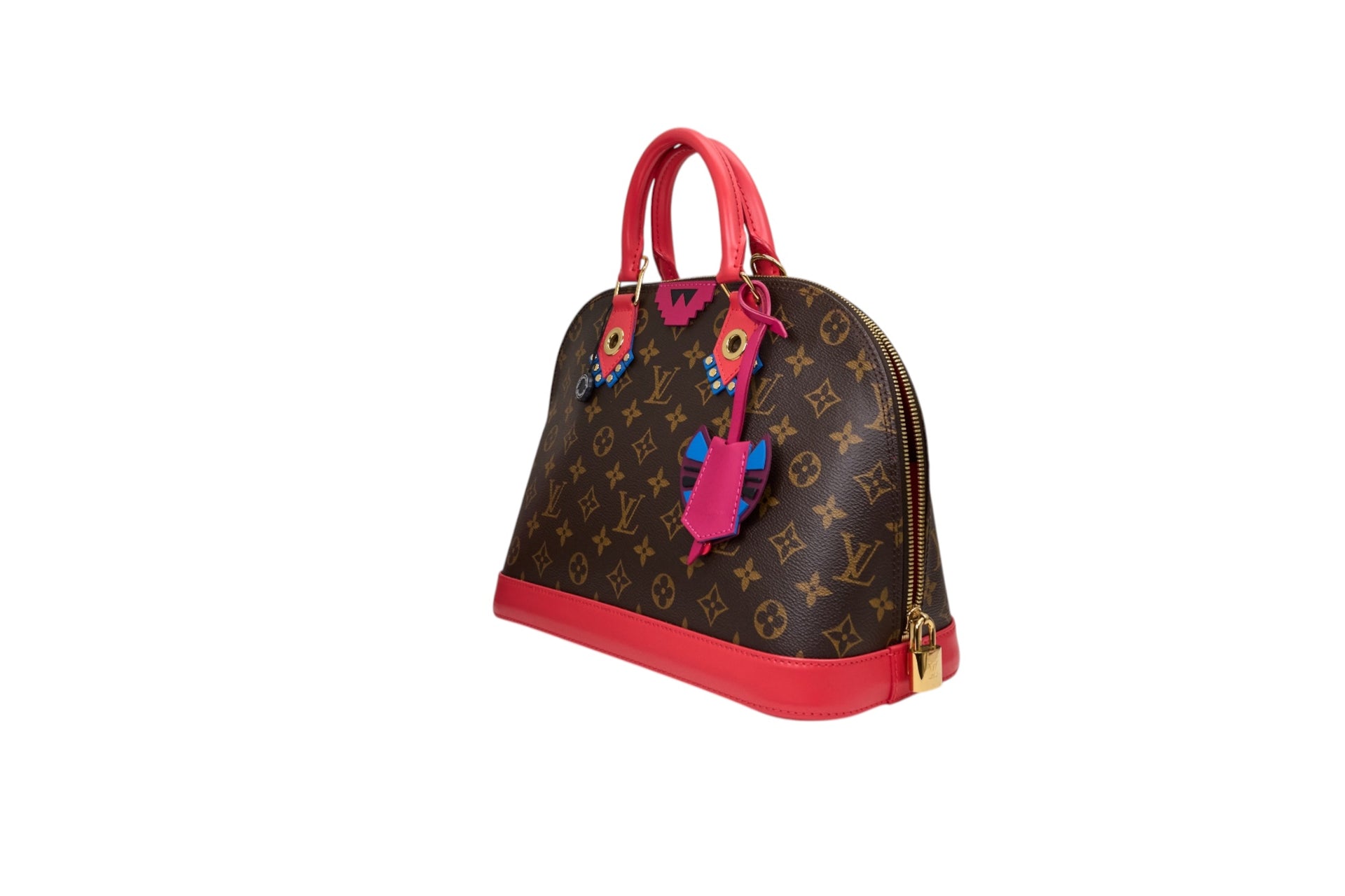 Louis Vuitton Alma PM Monogram Totem Pink Flamingo