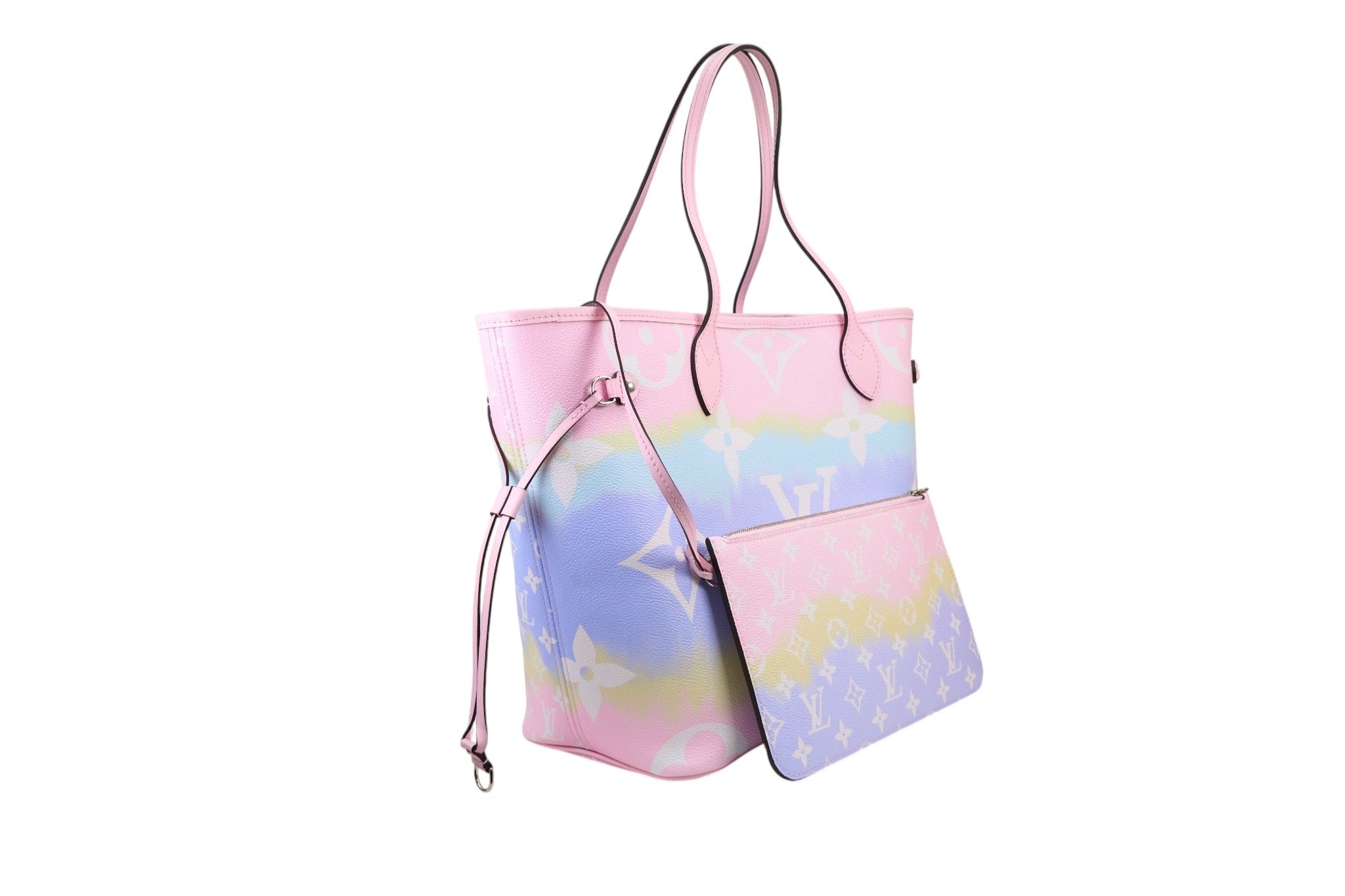Louis Vuitton Neverfull MM Monogram Giant Escale Pastel
