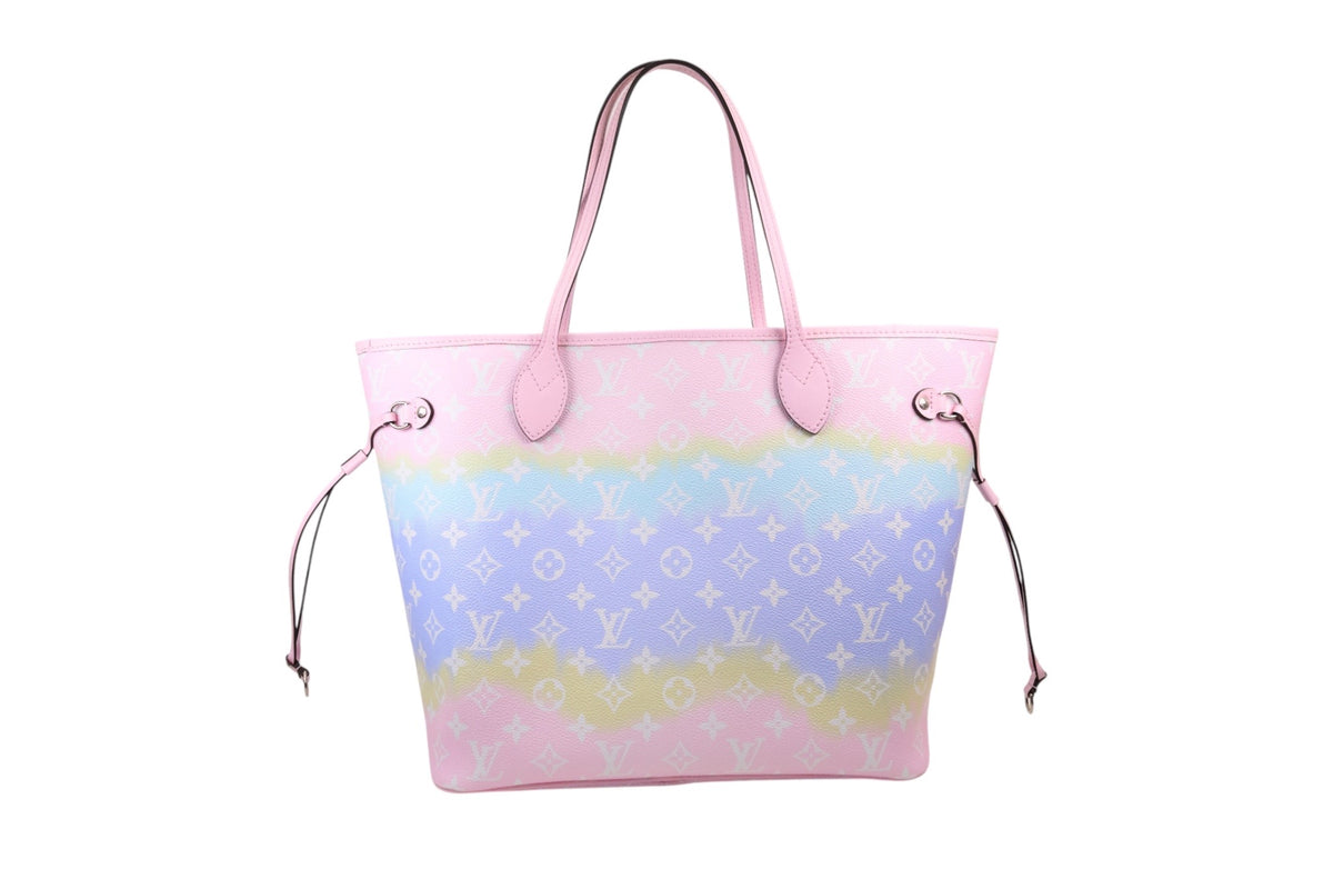 Louis Vuitton Neverfull MM Monogram Giant Escale Pastel