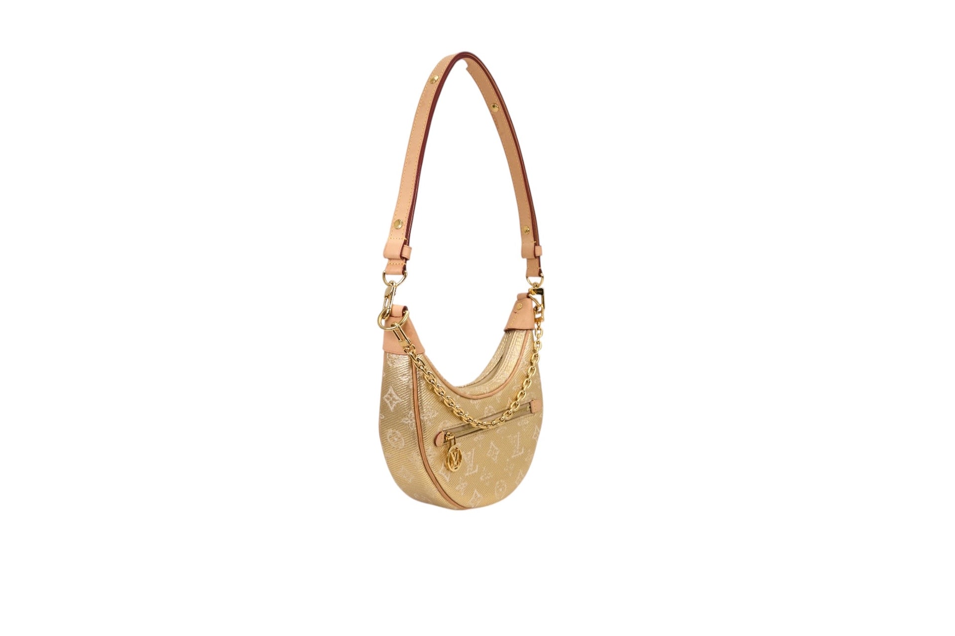 Louis Vuitton Loop Monogram Jacquard Gold
